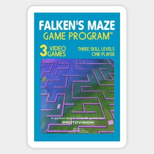 Falken's Maze Sticker